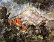 Paul Cezanne La Montagne Sainte-Victoire et le Chateau Noir France oil painting artist